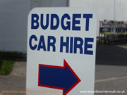 airport car hire, budget car hire